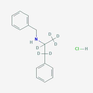 molecular formula C16H20ClN B1512302 Nor Benzphetamine-d6 Hydrochloride CAS No. 1246815-75-7