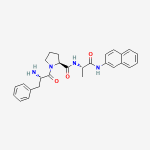 molecular formula C27H30N4O3 B1512326 H-Phe-Pro-Ala-betana 