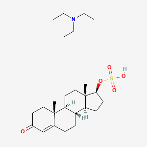molecular formula C25H43NO5S B1512329 Testosterone Sulfate Triethylamine Salt CAS No. 20997-99-3