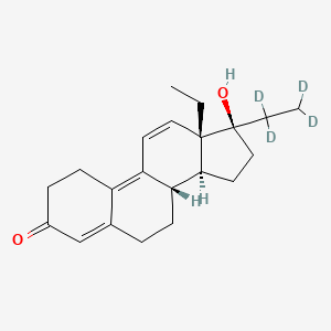 molecular formula C21H28O2 B1512342 Tetrahydrogestrinone-d4 CAS No. 856893-82-8