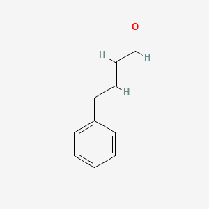 molecular formula C10H10O B15123540 4-Phenylbut-2-enal CAS No. 13910-23-1