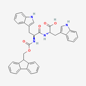 molecular formula C37H32N4O5 B15123638 Fmoc-Trp-Trp-OH 