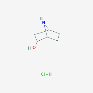 molecular formula C6H12ClNO B15123772 (1R,2R,4S)-rel-7-azabicyclo[2.2.1]heptan-2-ol hydrochloride 