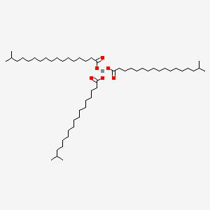 molecular formula C54H105AlO6 B1512381 Aluminum isostearate CAS No. 72277-75-9