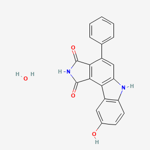 molecular formula C20H14N2O4 B15124005 Wee 1/Chk1 Inhibitor 