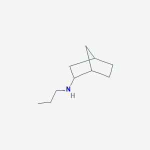 molecular formula C10H19N B15124108 N-Propylbicyclo[2.2.1]heptan-2-amine 