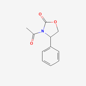 molecular formula C11H11NO3 B15124405 (R)-3-Acetyl-4-phenyl-2-oxazolidinone 