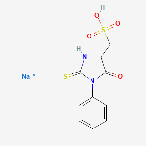 molecular formula C10H10N2NaO4S2 B15124406 CID 71771473 