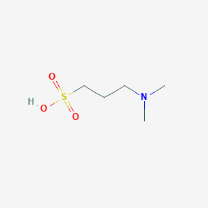 molecular formula C5H13NO3S B15124574 1-Propanesulfonic acid, 3-(dimethylamino)- CAS No. 29777-99-9