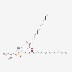 molecular formula C34H66NaO10P B15124750 Sodium dimyristoylphosphatidylglycerol 