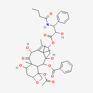 molecular formula C42H51NO13 B15124798 N-Debenzoyl-N-butanoyl-10-deacetylpaclitaxel 