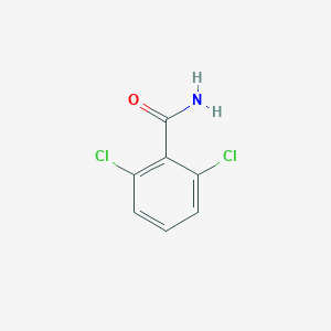 molecular formula C7H5Cl2NO B151250 2,6-二氯苯甲酰胺 CAS No. 2008-58-4