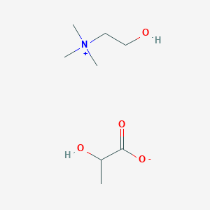 molecular formula C8H19NO4 B15125037 Choline lactate CAS No. 99150-55-7
