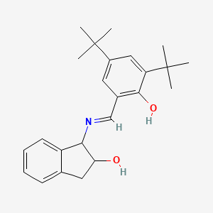 molecular formula C24H31NO2 B15125109 (1S,2R)-1-(2-(Hydroxy-3,5-DI-tert-butyl& 