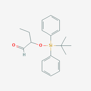 molecular formula C20H26O2Si B15125114 Ethyl(tert-butyldiphenylsilanyloxy)acetaldehyde 