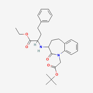 molecular formula C28H36N2O5 B15125139 Benazepril tert-Butyl Ester d5 
