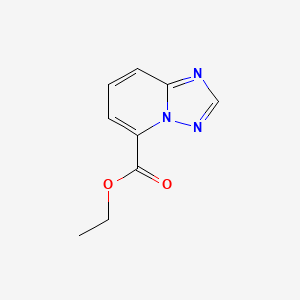 molecular formula C9H9N3O2 B15125594 Ethyl [1,2,4]Triazolo[1,5-a]pyridine-5-carboxylate 