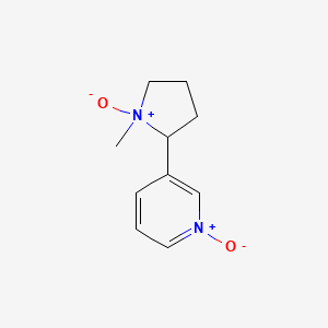 molecular formula C10H14N2O2 B15125712 nicotine N,N'-dioxide 