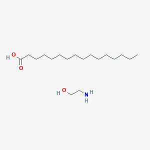 molecular formula C18H39NO3 B15125759 (2-Hydroxyethyl)ammonium palmitate CAS No. 2210-62-0