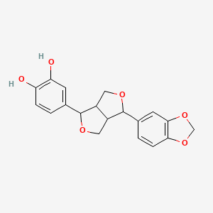 molecular formula C19H18O6 B15126108 epi-Sesamin Monocatechol 