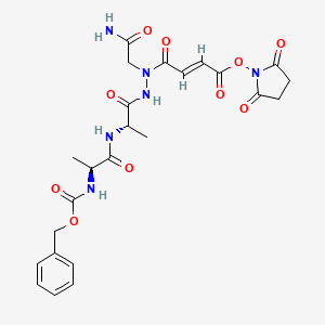 molecular formula C24H28N6O10 B15126219 RR-11a 