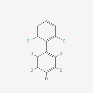 molecular formula C12H8Cl2 B15126242 2,6-Dichlorobiphenyl-2',3',4',5',6'-d5 