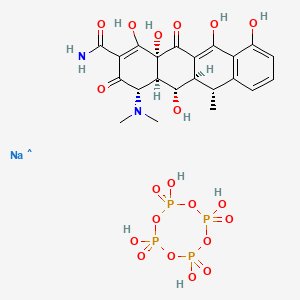 molecular formula C22H28N2NaO20P4 B15126287 CID 167995993 