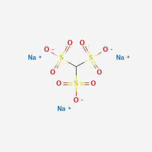 molecular formula CHNa3O9S3 B15126520 Sodium methanetrisulfonate 