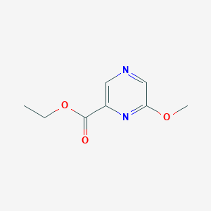molecular formula C8H10N2O3 B151269 6-Methoxy-2-pyrazinecarboxylic acid ethyl ester CAS No. 136309-08-5