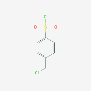 molecular formula C7H6Cl2O2S B151270 4-(Chloromethyl)benzene-1-sulfonyl chloride CAS No. 2389-73-3