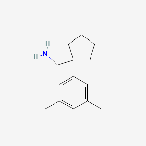 1-[1-(3,5-Dimethylphenyl)cyclopentyl]methanamine