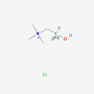 2-Hydroxy(213C)ethyl(trimethyl)azanium;chloride