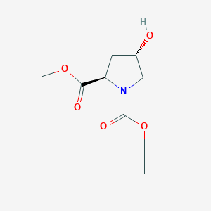 1-tert-Butyl 2-methyl (2R,4S)-4-hydroxypyrrolidine-1,2-dicarboxylate