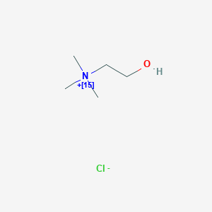 molecular formula C5H14ClNO B1512799 Choline chloride-15N CAS No. 287484-43-9