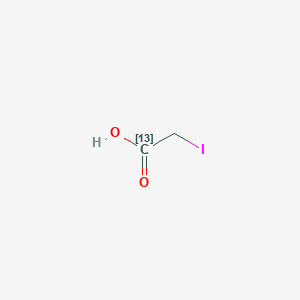 molecular formula C2H3IO2 B1512808 Iodoacetic acid-1-13C CAS No. 286367-80-4