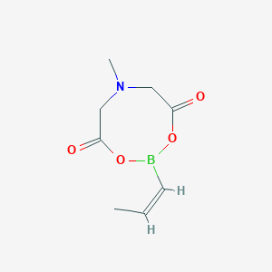 molecular formula C8H12BNO4 B1512811 trans-1-Propenylboronic acid MIDA ester CAS No. 1105069-15-5