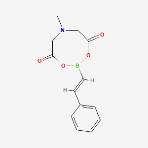 6-Methyl-2-[(E)-2-phenylethenyl]-1,3,6,2-dioxazaborocane-4,8-dione