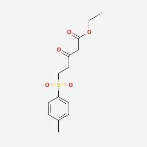 Ethyl 5-[(4-methylphenyl)sulfonyl]-3-oxopentanoate