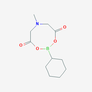 2-Cyclohexyl-6-methyl-1,3,6,2-dioxazaborocane-4,8-dione