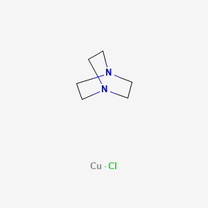 molecular formula C6H12ClCuN2 B1512856 DABCO(R)-CuCl complex, 97% CAS No. 57953-31-8