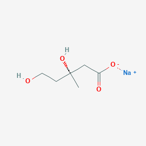 molecular formula C6H11NaO4 B1512860 Sodium (3R)-3,5-dihydroxy-3-methylpentanoate CAS No. 96949-03-0