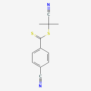2-Cyanopropan-2-yl 4-cyanobenzene-1-carbodithioate