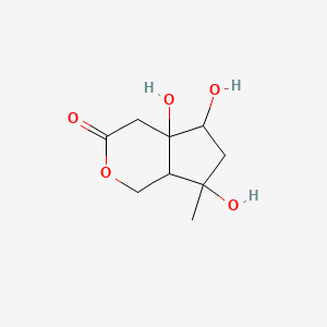 molecular formula C9H14O5 B15128974 Buergerinin B 