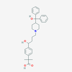 molecular formula C32H39NO4 B015129 Fexofenadine CAS No. 83799-24-0