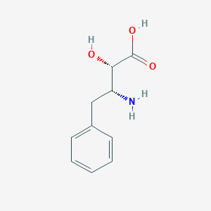molecular formula C10H13NO3 B151291 (2S,3R)-3-amino-2-hydroxy-4-phenylbutanoic acid CAS No. 59554-14-2