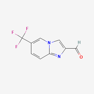 6-(Trifluoromethyl)imidazo[1,2-a]pyridine-2-carbaldehyde