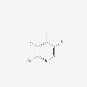 molecular formula C7H7Br2N B1512933 2,5-Dibromo-3,4-dimethylpyridine CAS No. 125419-92-3