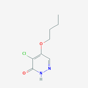 5-butoxy-4-chloropyridazin-3(2H)-one