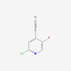 2-Chloro-4-ethynyl-5-fluoropyridine