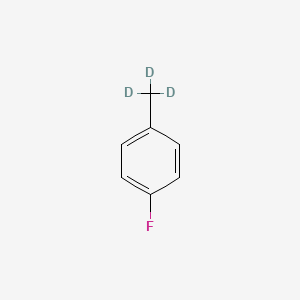 molecular formula C7H7F B15129747 4-Fluorotoluene-alpha,alpha,alpha-D3 
